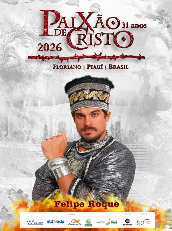 Ator: Felipe Roque - Interpretação: Caifás